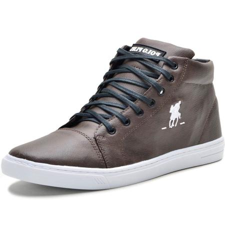 Tenis polo best sale marrom