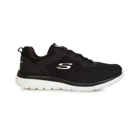 T nis Masculino Skechers Bountiful Preto Branco T 2321 T nis