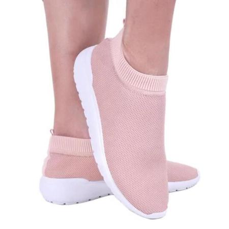 Imagem de Tênis-Meia Feminino Nylon Elástico Conforto Estilo Moderno