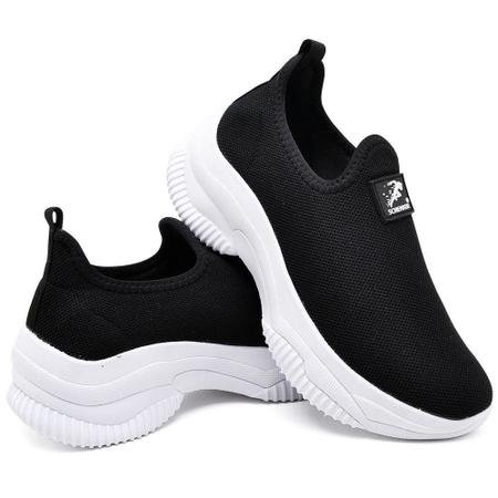 T nis Meia Feminino Sola Alta Sw Shoes Lan amento Preto Cor