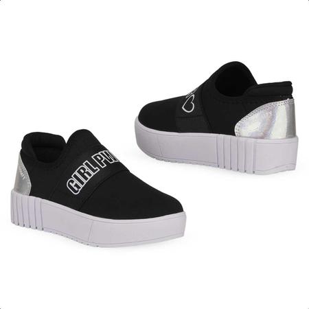 Tenis Menina Bloompy calce facil 2820 Imagem de Tenis Menina Bloompy calce facil 2820