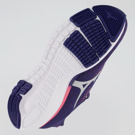 T nis Mizuno Cool Ride Feminino Roxo e Rosa T nis Esportivo