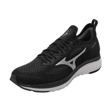 Tênis mizuno store preto e branco