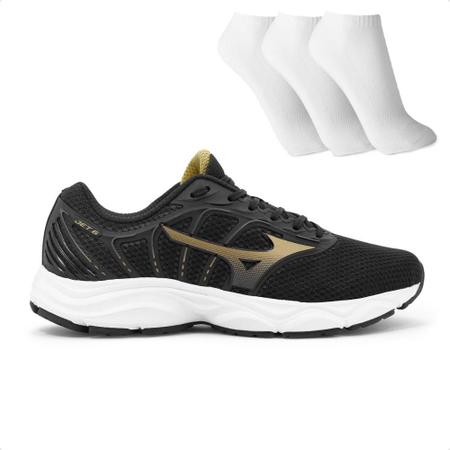 Tênis Mizuno Jet 6 Masculino + 3 Pares de Meias Imagem de Tênis Mizuno Jet 6 Masculino + 3 Pares de Meias
