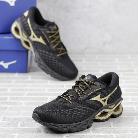 mizuno preto dourado