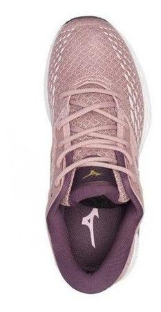 Mizuno wave creation 16w feminino rosa 2025
