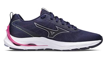 Imagem de Tênis Mizuno Wave Dynasty 5 Feminino-  Marinho-Rosa