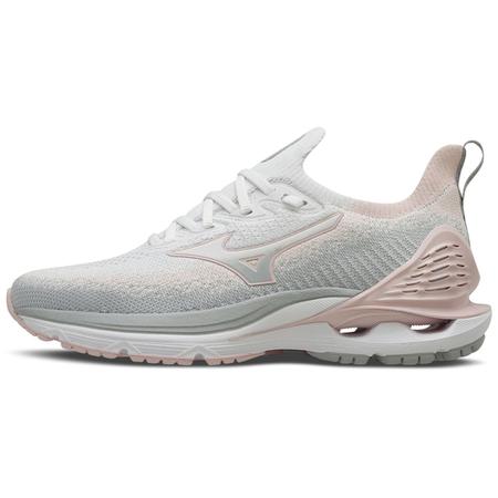 Tenis mizuno feminino store branco e rosa