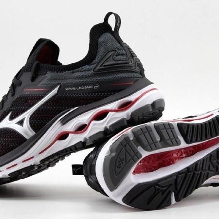 Tenis Mizuno Wave Legend 2 Corrida Preto Tenis de Corrida Magazine Luiza