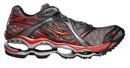 Imagem de Tênis Mizuno Wave Prophecy 1 Vermelho e Cinza