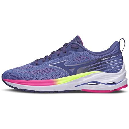 Imagem de Tênis Mizuno Wave Vitality 4 Feminino - Azul e Rosa