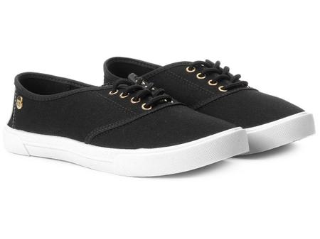 T nis Moleca Cadar o Feminino Preto T nis Feminino Magazine Luiza