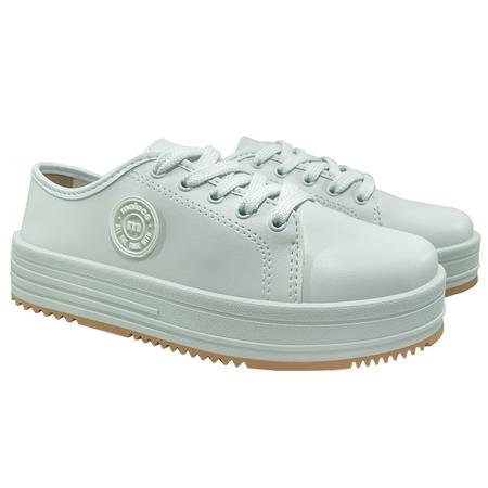 Tenis moleca hot sale branco liso