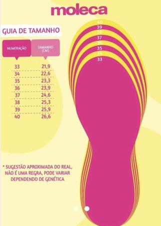 Imagem de Tenis Moleca Casual Feminino Plataforma Cadarço Confortavel