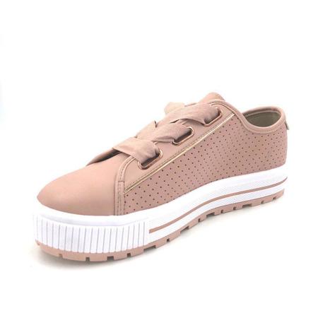 Tenis moleca best sale flatform rose