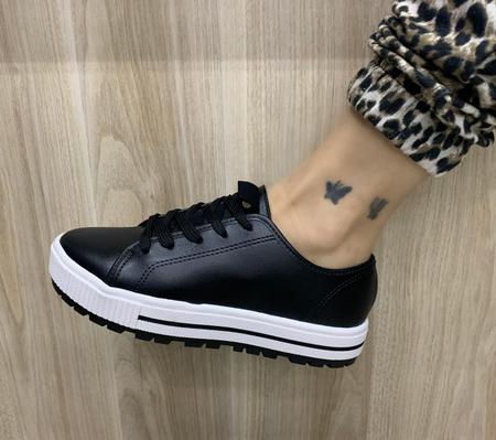 Tênis Feminino Sola Alta Plataforma Original Moleca