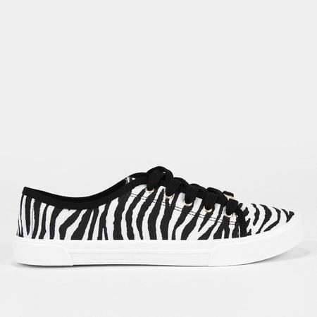 T nis Moleca III Zebra Feminino T nis Feminino Magazine Luiza