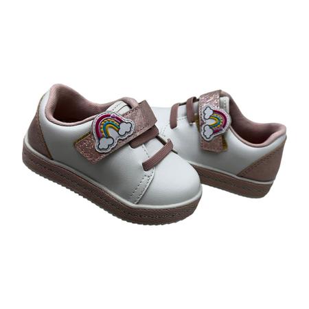 Tenis Molekinha 2131.625 Salto Baixo Elastico Leve Menina Bebe Imagem de Tenis Molekinha 2131.625 Salto Baixo Elastico Leve Menina Bebe