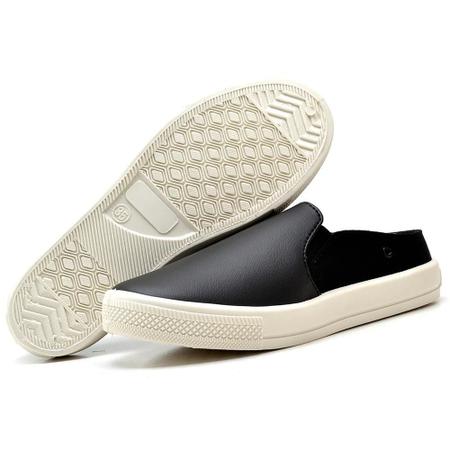 Imagem de Tênis Mule Feminino Slip On Moderno Macio Conforto Casual