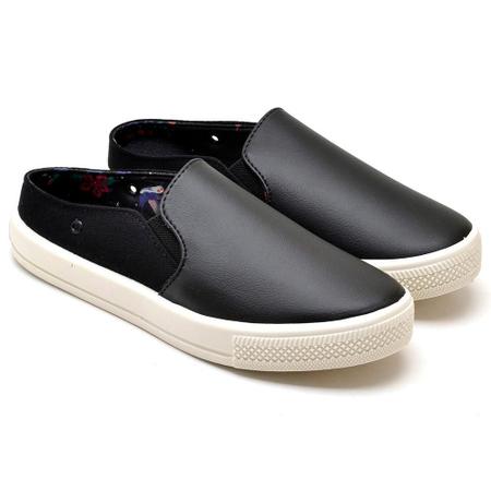 Imagem de Tênis Mule Feminino Slip On Moderno Macio Conforto Casual