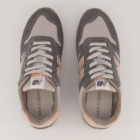 New balance 373 cinza e best sale rosa