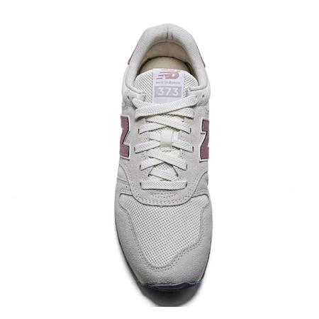 Imagem de Tênis New Balance 373v2 Branco Rosa - Feminino