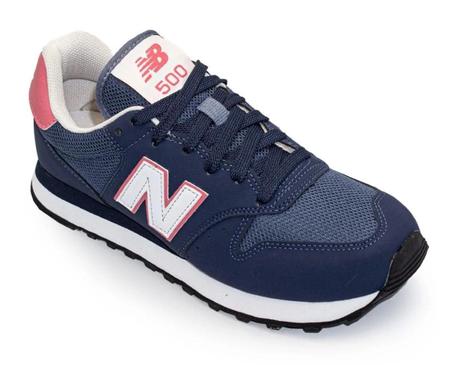 Tenis new balance feminino on sale azul marinho com rosa