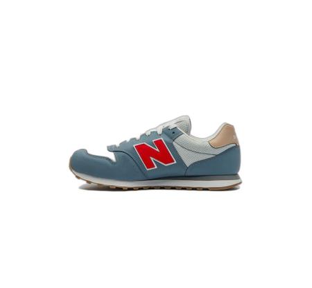 T nis New Balance 500 V2 Masculino Azul e Vermelho T nis