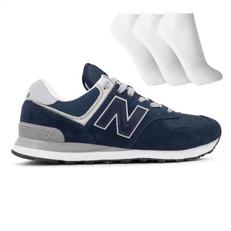 Imagem de Tênis New Balance 574 V2 Masculino + 3 Pares de Meias