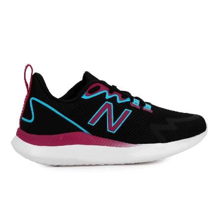 T nis New Balance Feminino ZB1 RYVL Preto e Rosa T nis