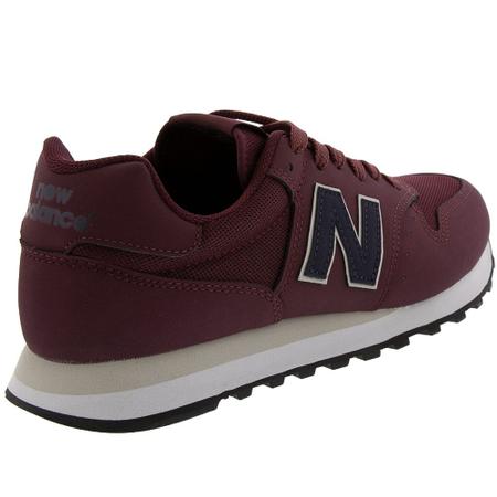 Tenis New Balance GM500VE1 Masculino Recortes Bordo Tenis Esportivo Magazine Luiza