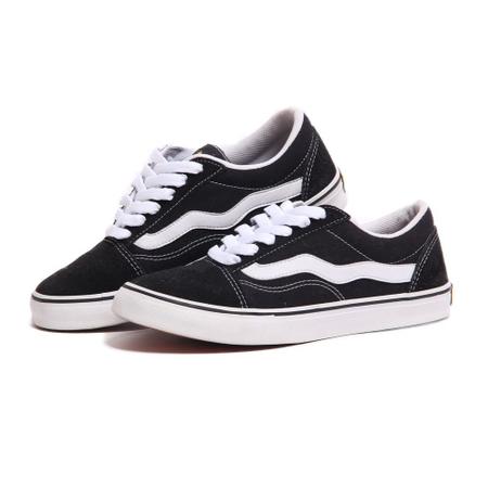 Tênis Unissex Mad Rats Old School Preto/branco