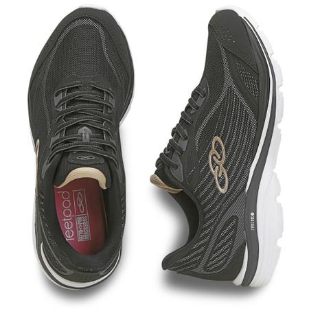T nis Olympikus Glam2 Feminino com Palmilha Feetpad Evasense