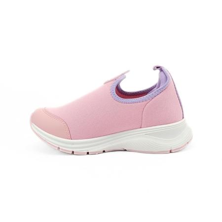 Imagem de Tenis Ortopé Feminino Escolar Rosa Infantil Menina Sem Cadarço Slip On