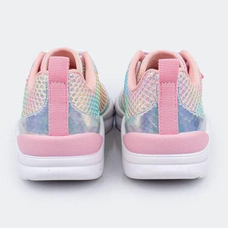 Tênis Pampili Infantil Feminino Nalu Sereia - Rosa 658008 Imagem de Tênis Pampili Infantil Feminino Nalu Sereia - Rosa 658008