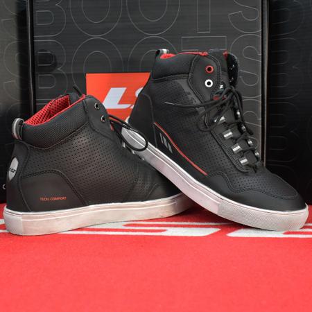 Tenis Pilotagem Bota Ls2 Masculina Zoe Cano Curto Vermelho T nis