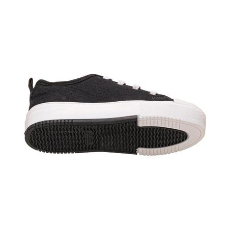 Tênis Preto e Branco Kids Fechamento Cadarço Flatform Ortopé - ORTOPE Imagem de Tênis Preto e Branco Kids Fechamento Cadarço Flatform Ortopé