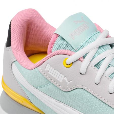 Tenis puma r78 voyage feminino cinza e verde 37 T nis Esportivo