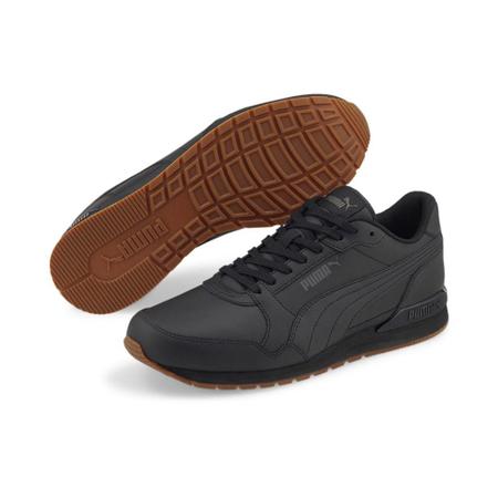 Imagem de Tênis Puma Runner V3 L Masculino Black Black/Gum