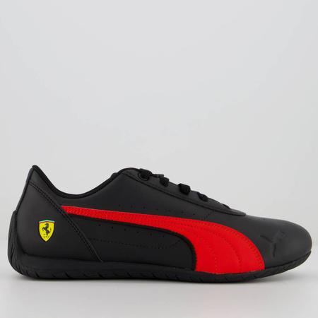 Imagem de Tênis Puma Scuderia Ferrari Neo Cat Preto e Vermelho