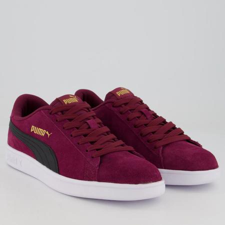 Puma vinho cheap camurça