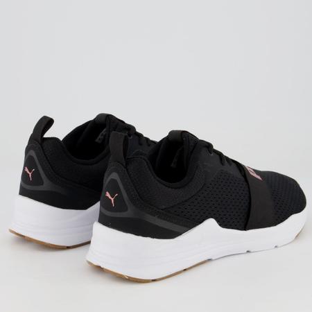 Imagem de Tênis Puma Wired Run BDP Feminino Preto e Rosa