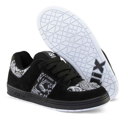Tênis qix 90's og - preto branco - exclusivo - Ou Imagem de Tênis qix 90's og - preto branco - exclusivo