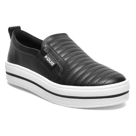 Tênis Quiz Slip On Calce Fácil 65-1791 21791 Conforto Leve - Compre Agora