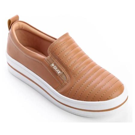 Tênis Quiz Slip On Calce Fácil 65-1791 21791 Conforto Leve - Compre Agora