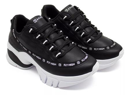 Tênis Ramarim Chuncky Dad Sneaker Plataforma Casual 2380104 Imagem de Tênis Ramarim Chuncky Dad Sneaker Plataforma Casual 2380104
