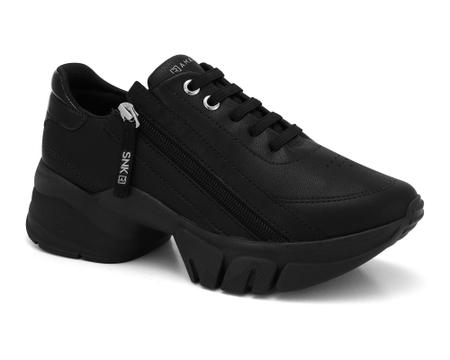 Tenis Ramarim Sneaker Casual Preto Ref 23 80202 T nis Feminino