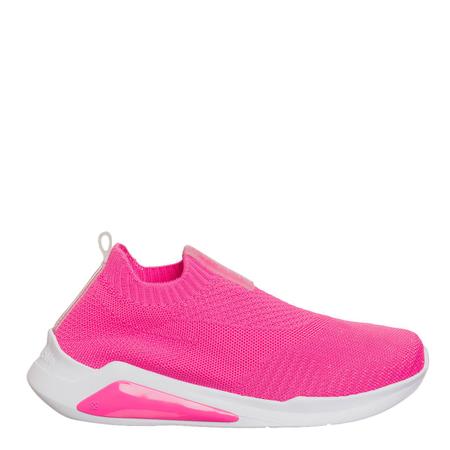 Tenis Rosa Shock Sola Branco PJ5517 Petite Jolie T nis