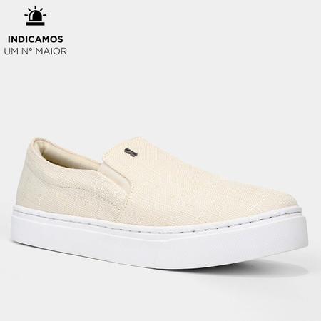 Imagem de Tênis Santa Lolla Slip On Linho Feminino