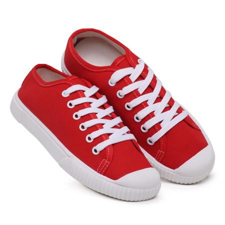 Sapato conga vermelho cheap